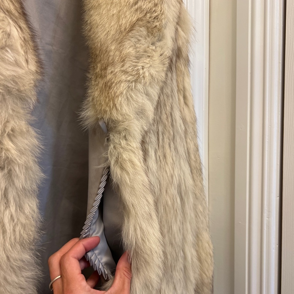 Saga Fox Fur Full Length Coat - Picture 10 of 13